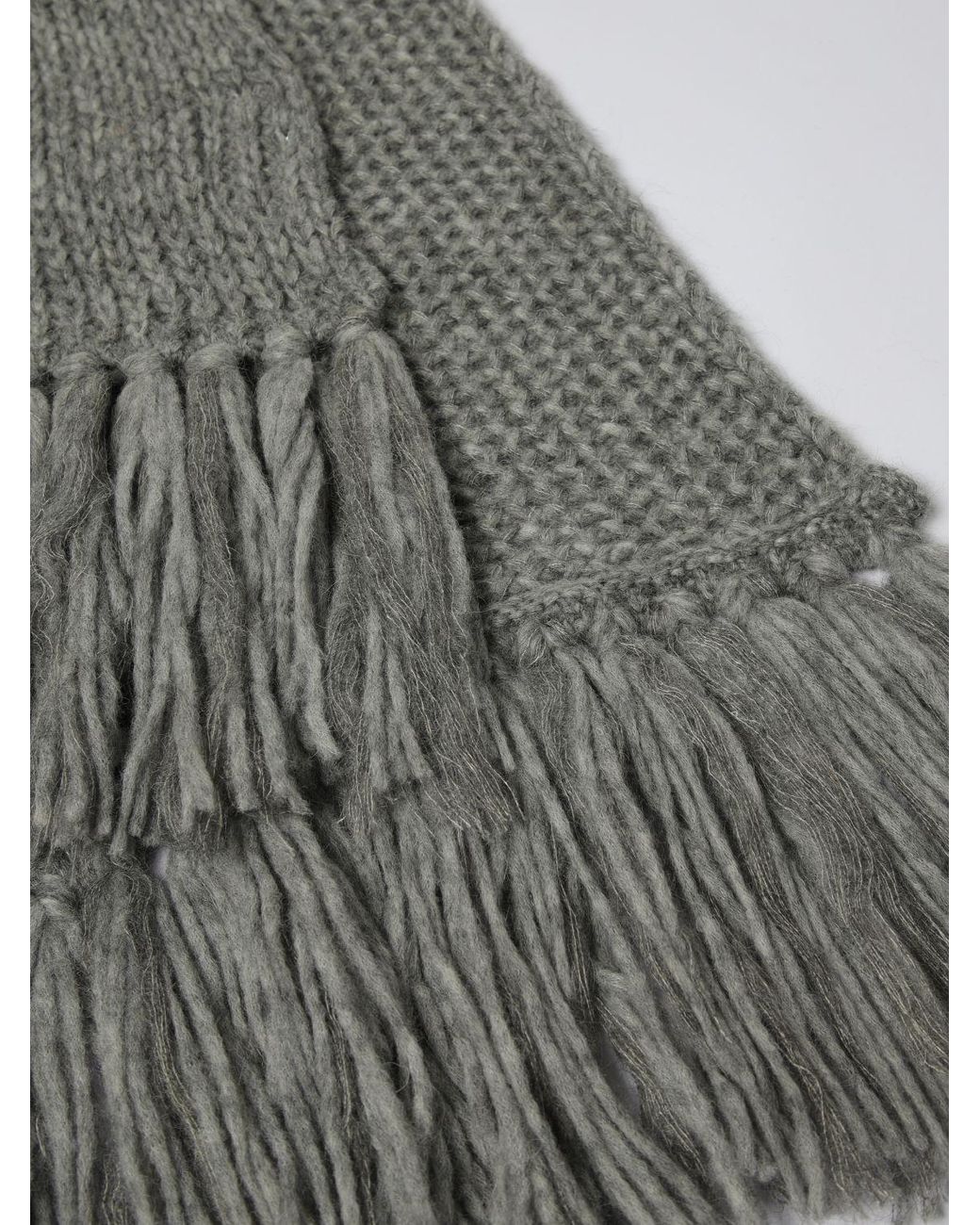 Ermanno Scervino Gray Scarf