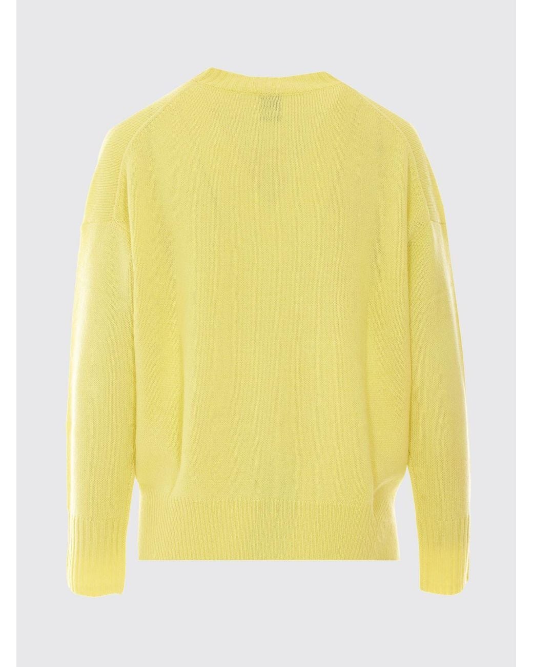 Allude Yellow Sweatshirt