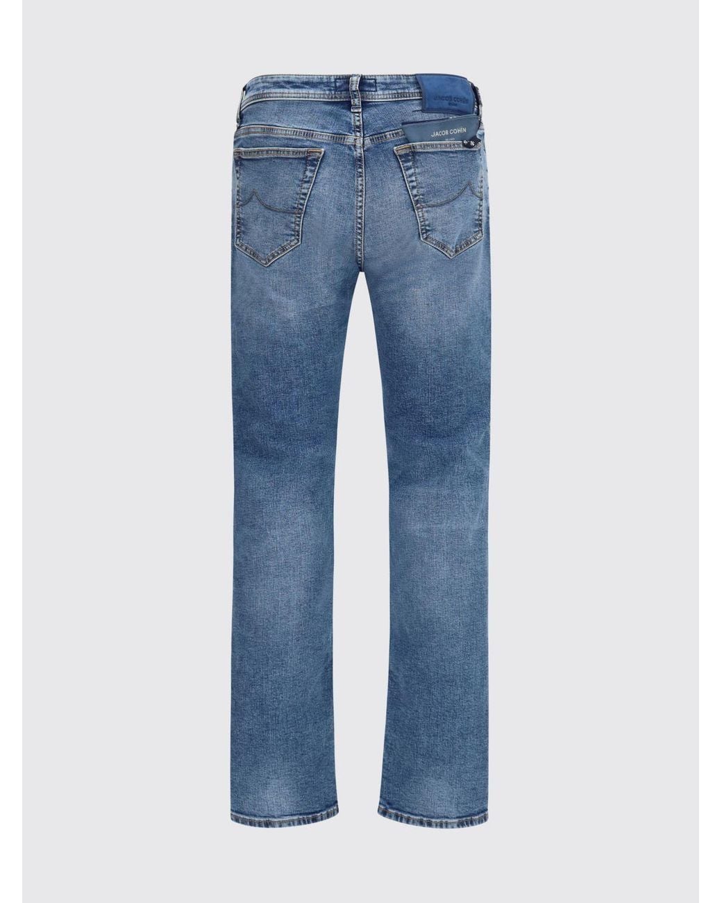 Jacob Cohen Blue Bard Mid-Rise Slim Fit Jeans for men