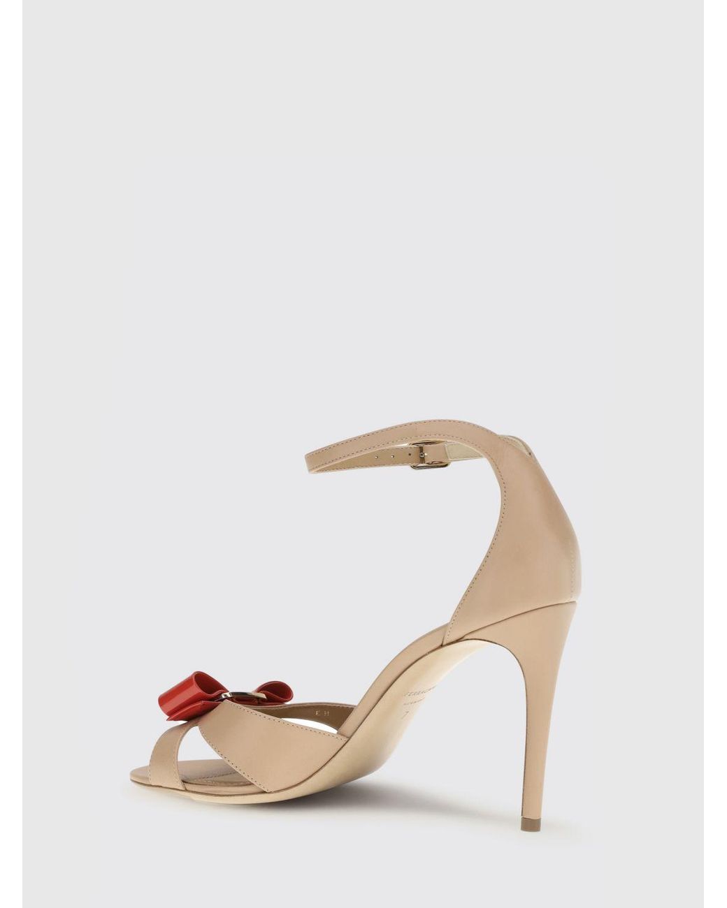 Ferragamo Multicolor Vara Bow Leather Sandals