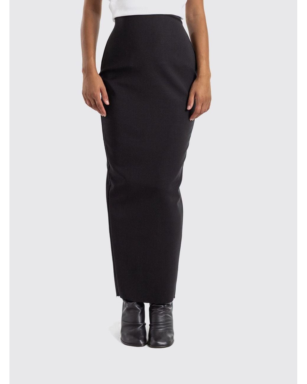 Rick Owens Black Skirt