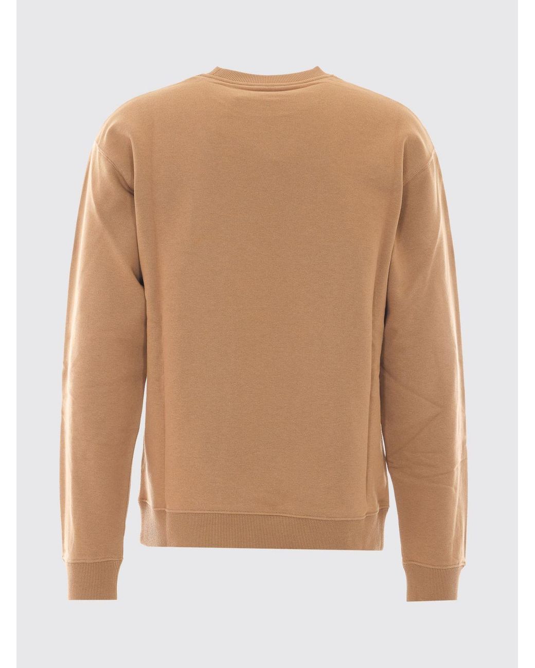 Valentino Blue Crewneck Cotton Sweatshirt With Long Sleeves for men