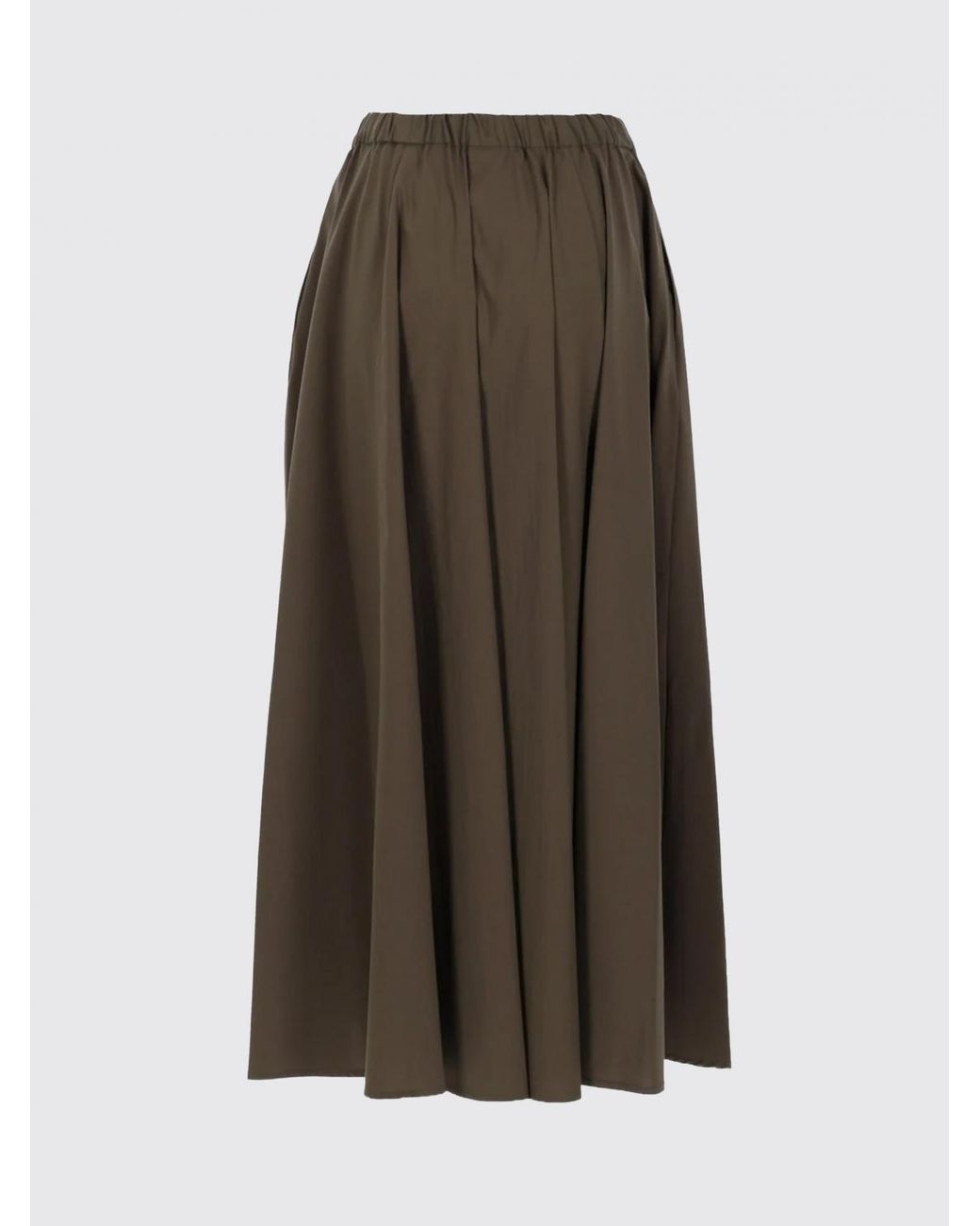 Aspesi Brown Cotton Skirt
