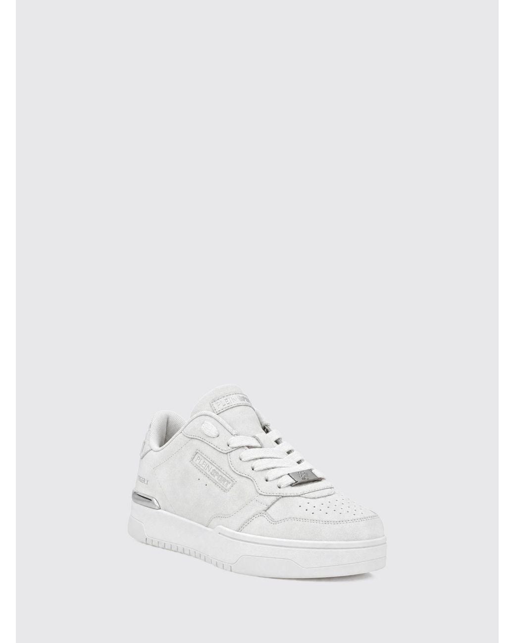Philipp Plein White Viper Ii Nubuck Sneakers for men