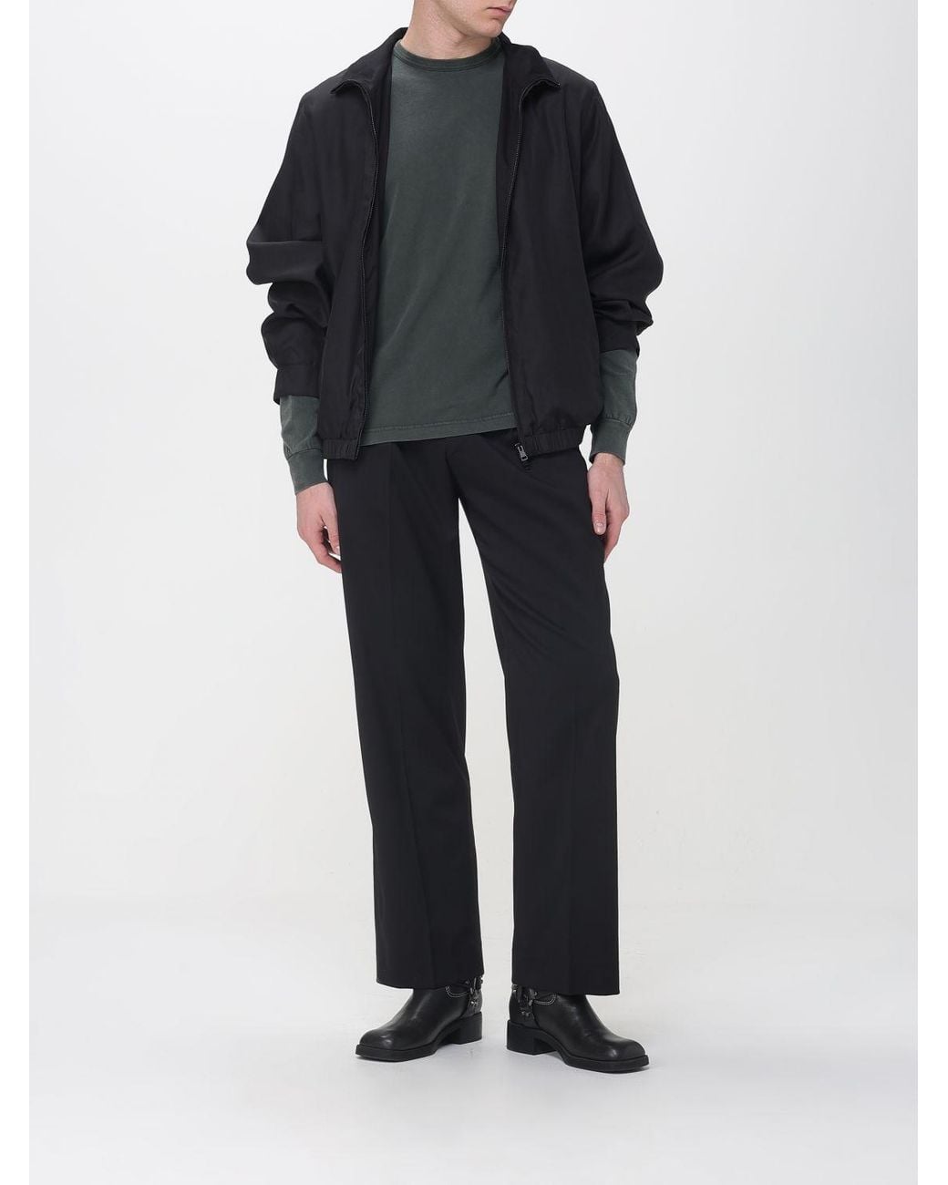 Our Legacy Black Classic Virgin Wool Trousers for men