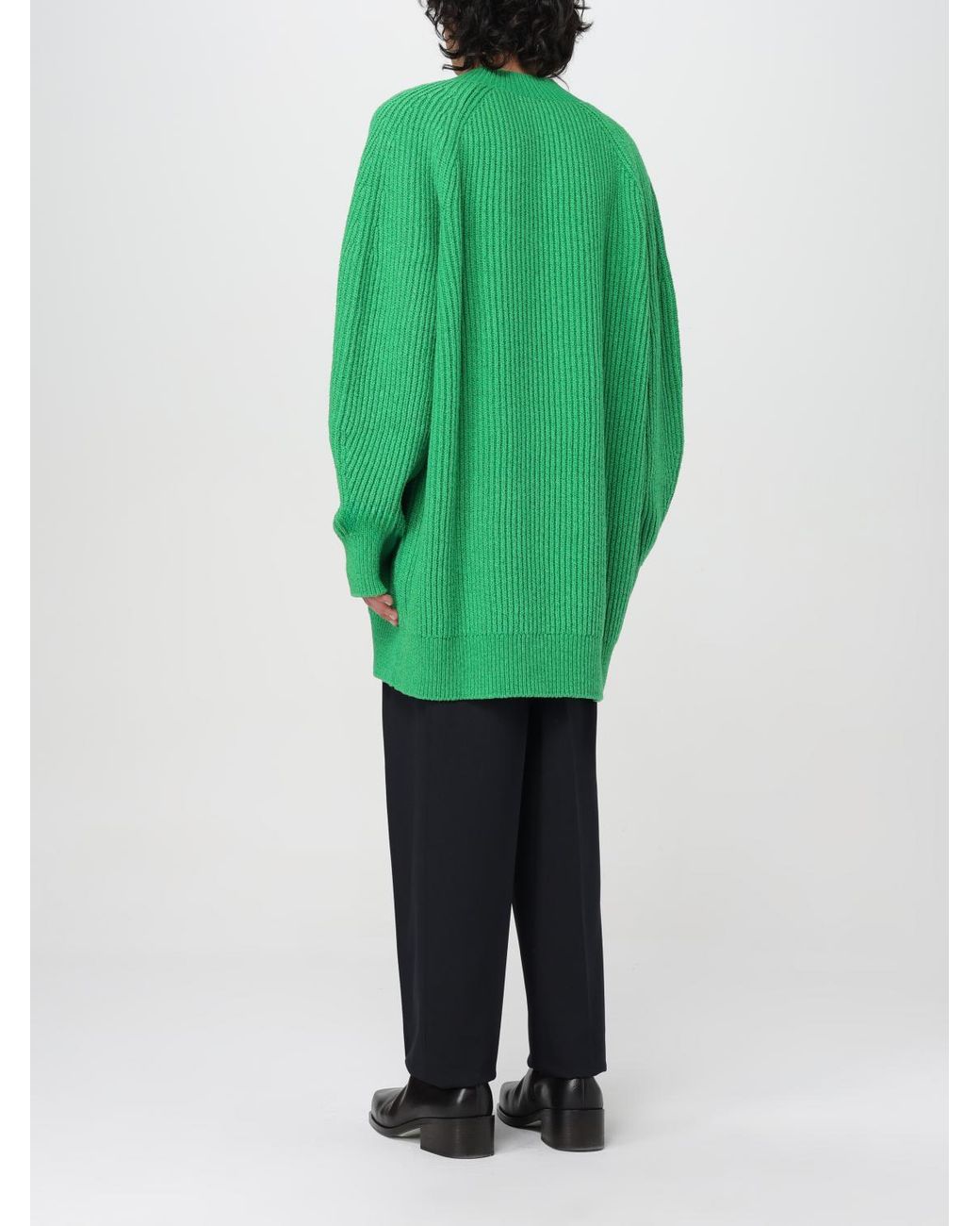 Jil Sander Green Sweater for men