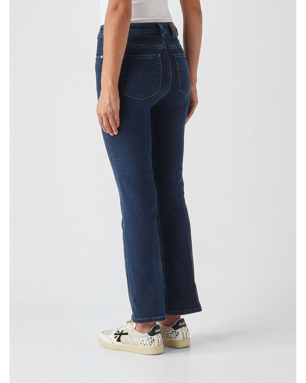 PT Torino Blue Mid-Rise Skinny Fit Jeans