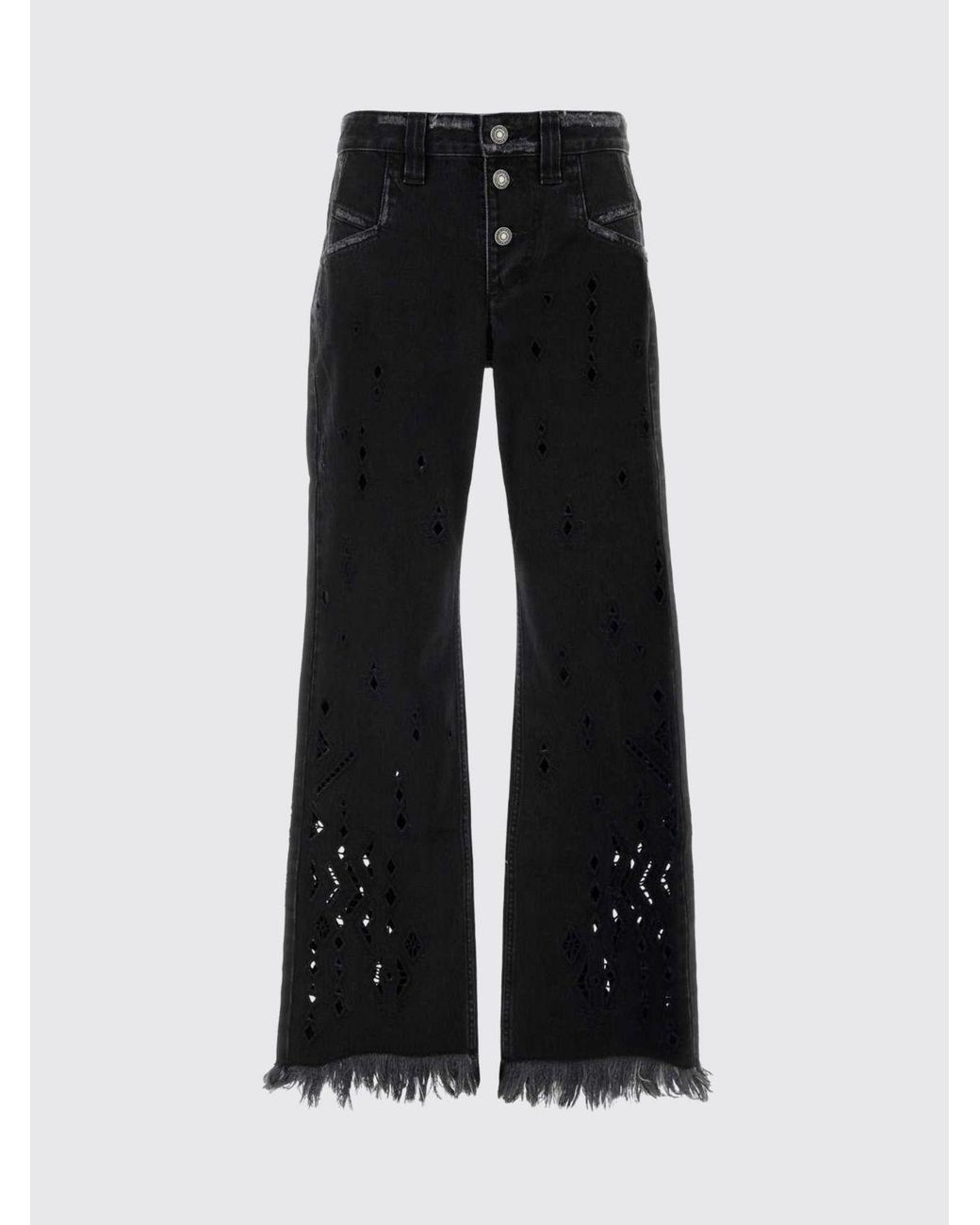 Isabel Marant Black Amia Denim Jeans