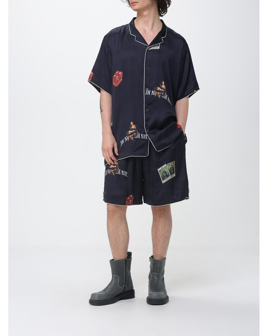 Ih Nom Uh Nit Blue T-Shirt for men