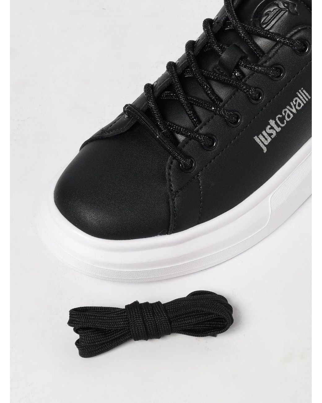 Just Cavalli Black Sneakers