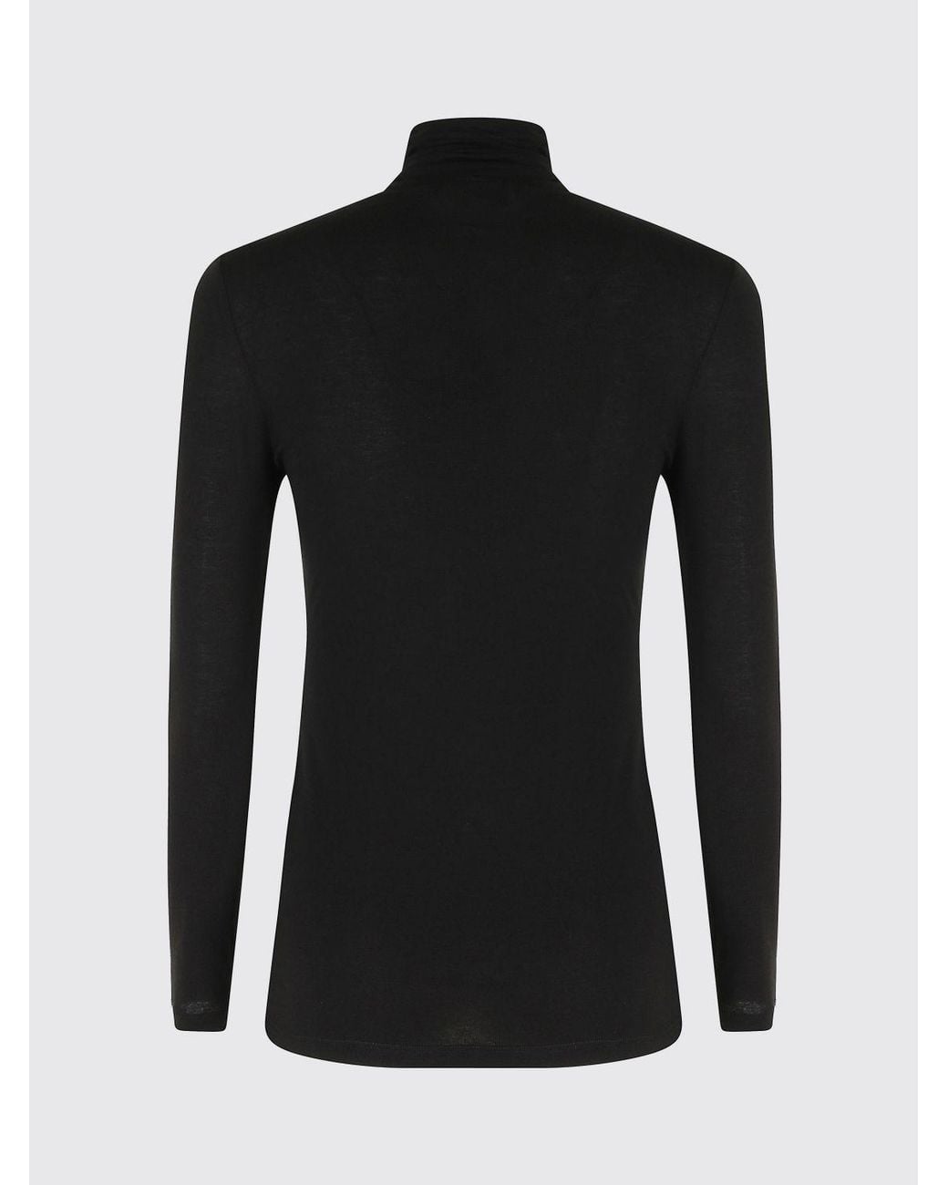 Nissa Red Slim Fit Turtleneck Jumper
