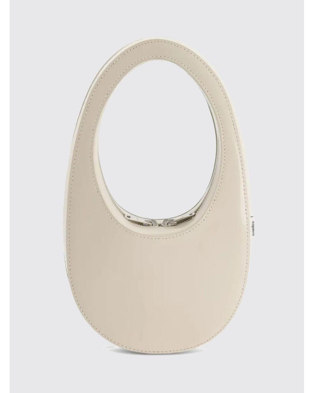 Coperni White Swipe Leather Bag