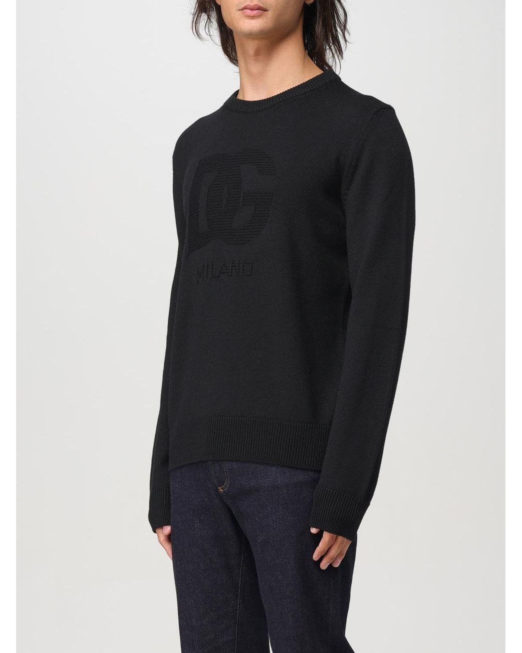 Dolce & Gabbana Blue Sweater for men