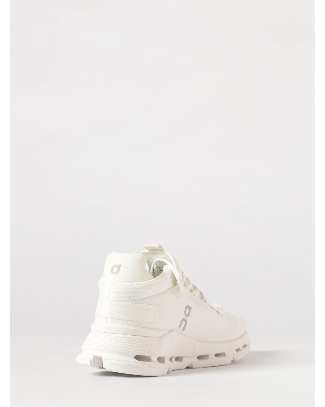 On Shoes White Cloudnova 2 Mesh Sneakers On