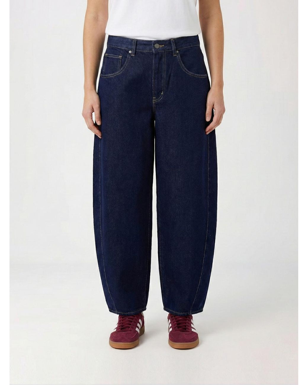 Levi's Blue Baggy Cotton Denim Jeans