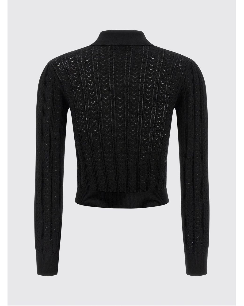 Alessandra Rich Black Cardigan