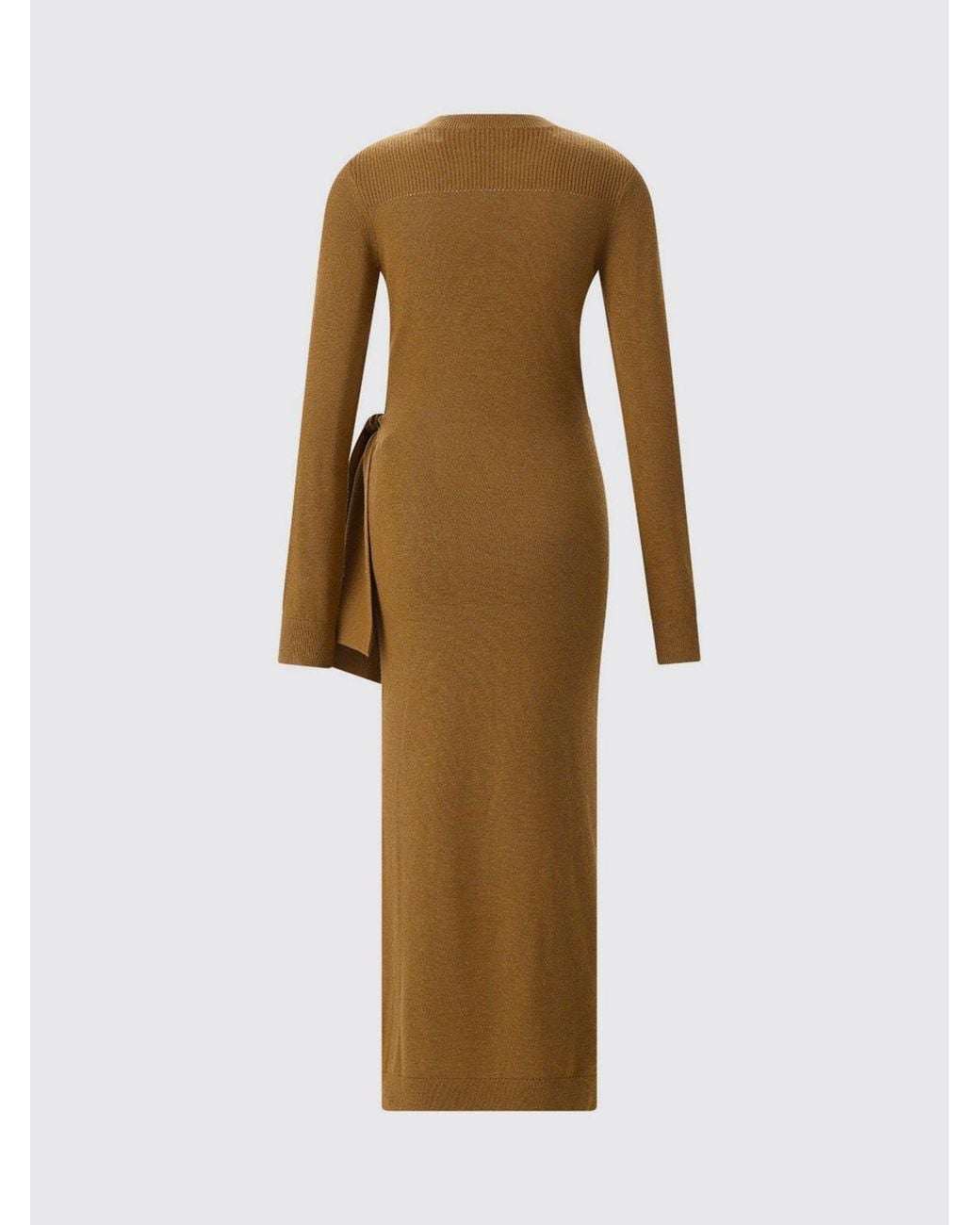 Isabel Marant Natural Jozira Midi Wrap Dress