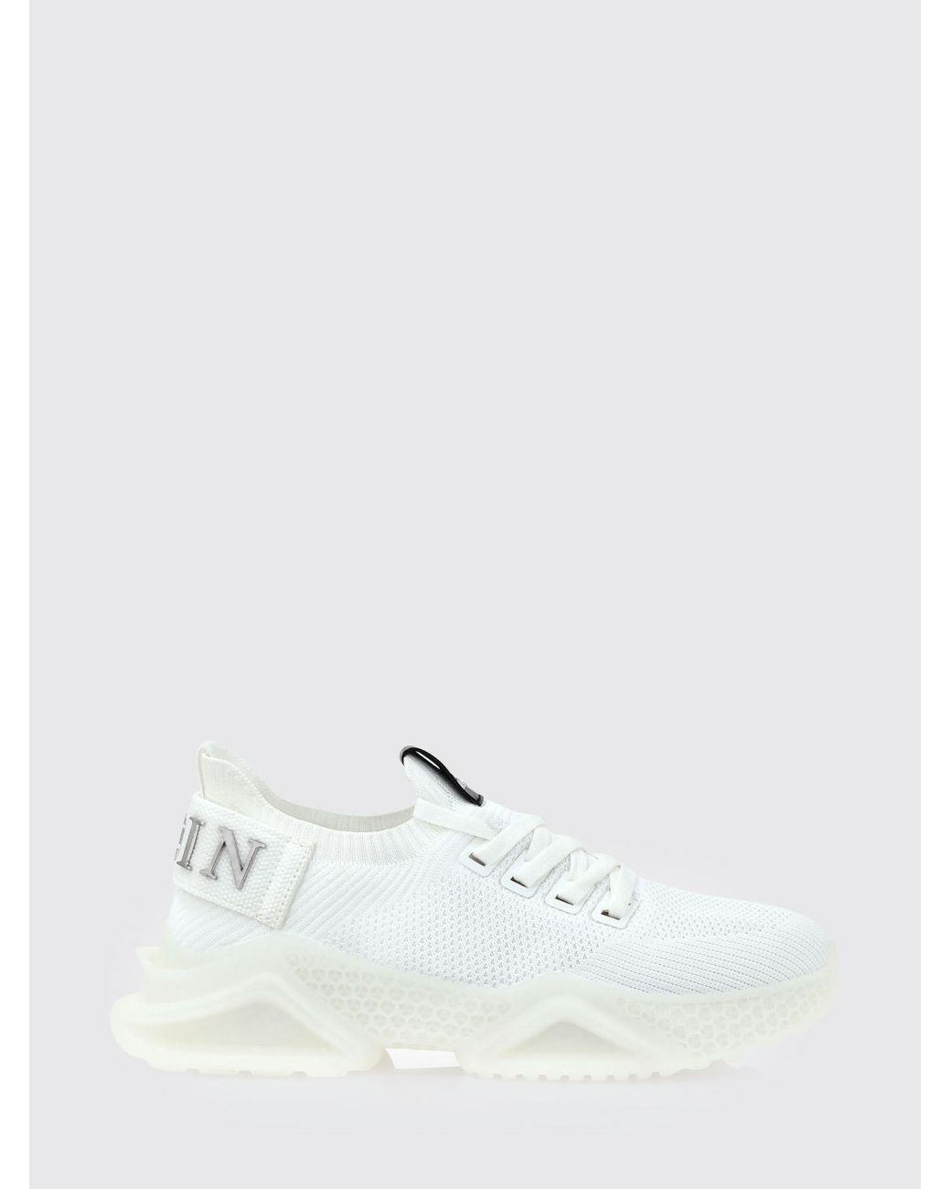 Philipp Plein White Low-Top Sneakers for men