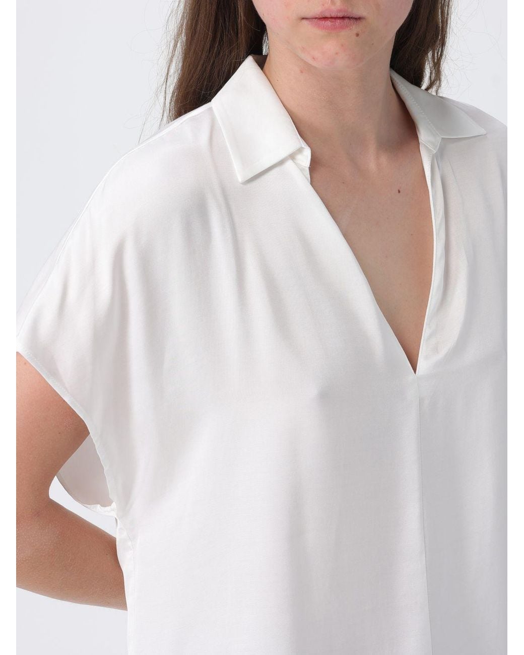Liu Jo White Satin Blouse