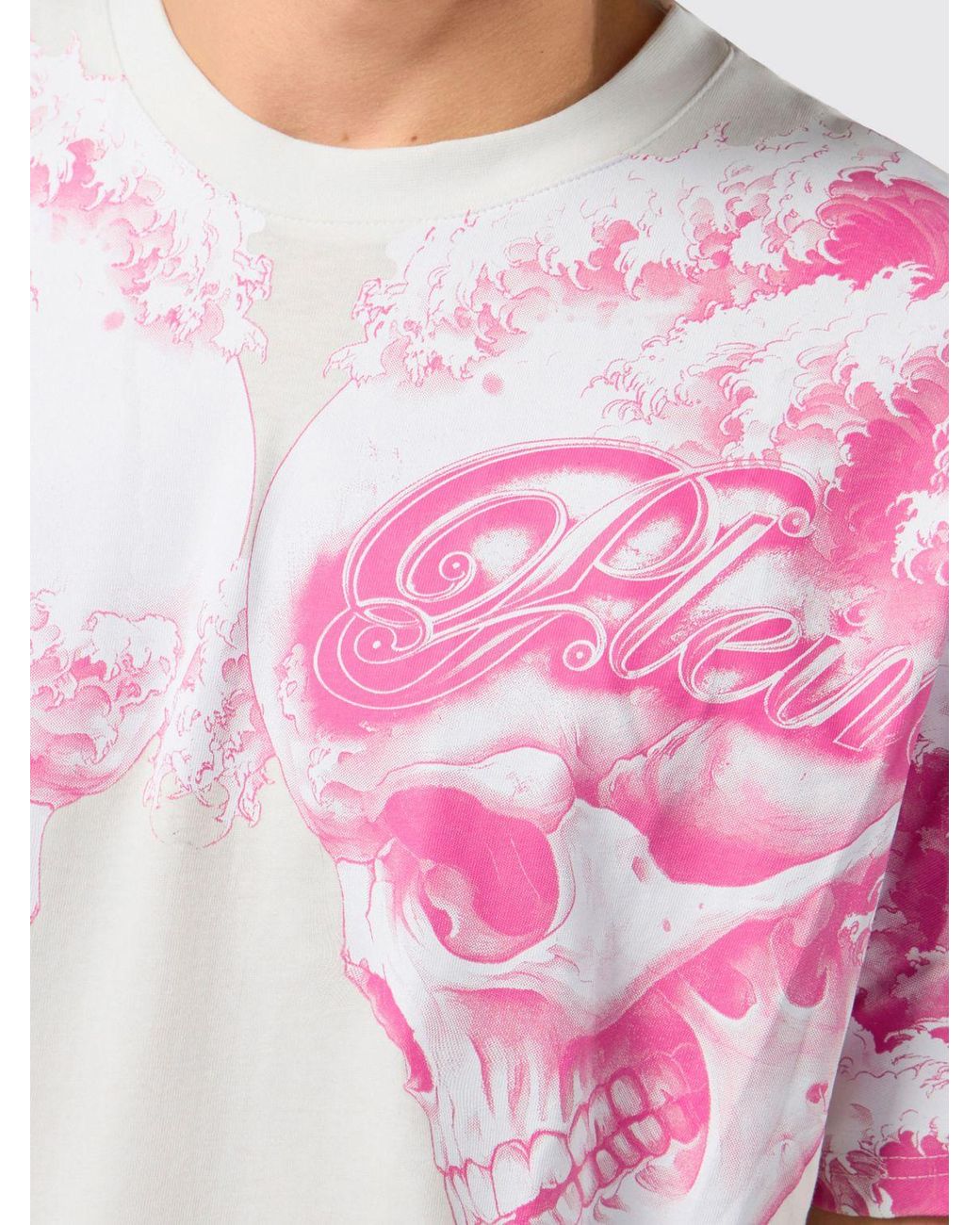 Philipp Plein Pink T-Shirt for men