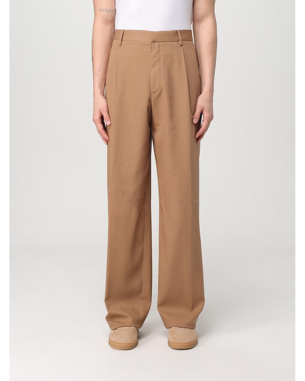 Lardini Natural Trousers for men