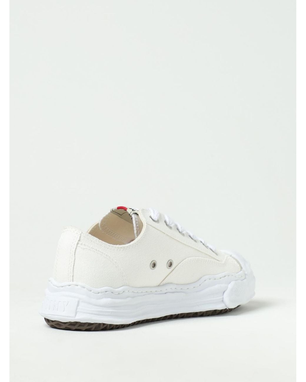 Maison Mihara Yasuhiro White Hank Canvas Sneakers for men