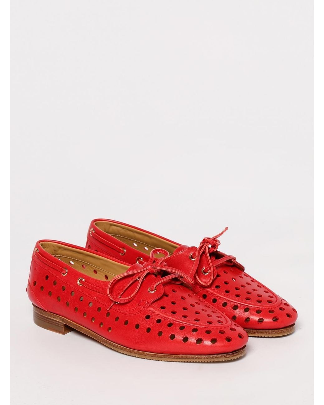 Bally Red Shoes