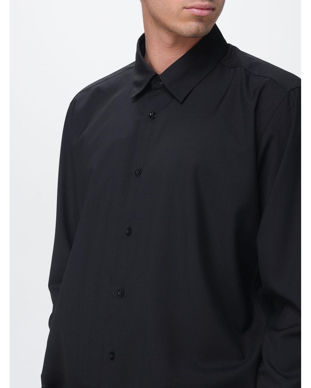 PT Torino Blue Classic Cotton Shirt for men
