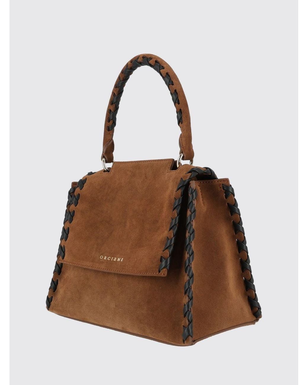 Orciani Brown Shoulder Bag