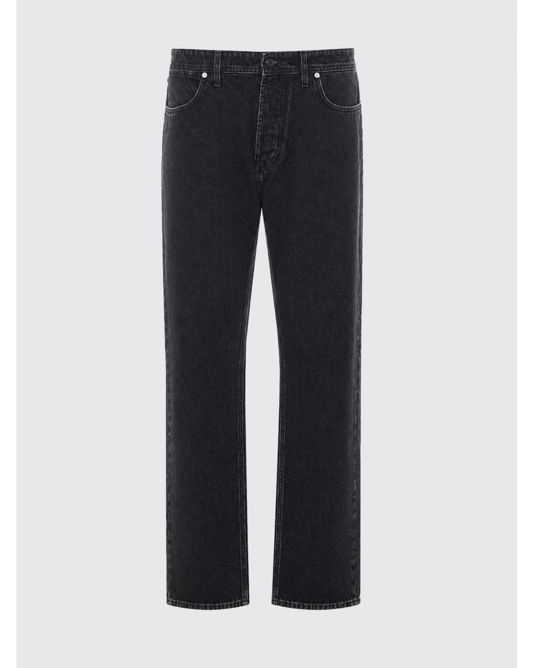 Stone Island Black Straight-Fit Jeans for men