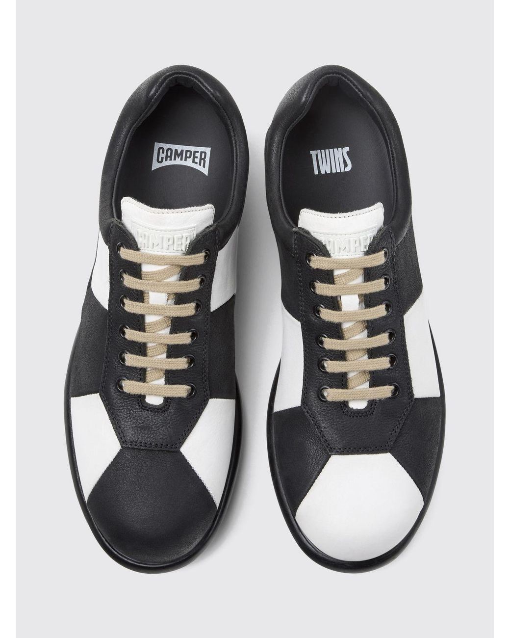 Camper Multicolor Bicolor Twins Low-Top Sneakers for men