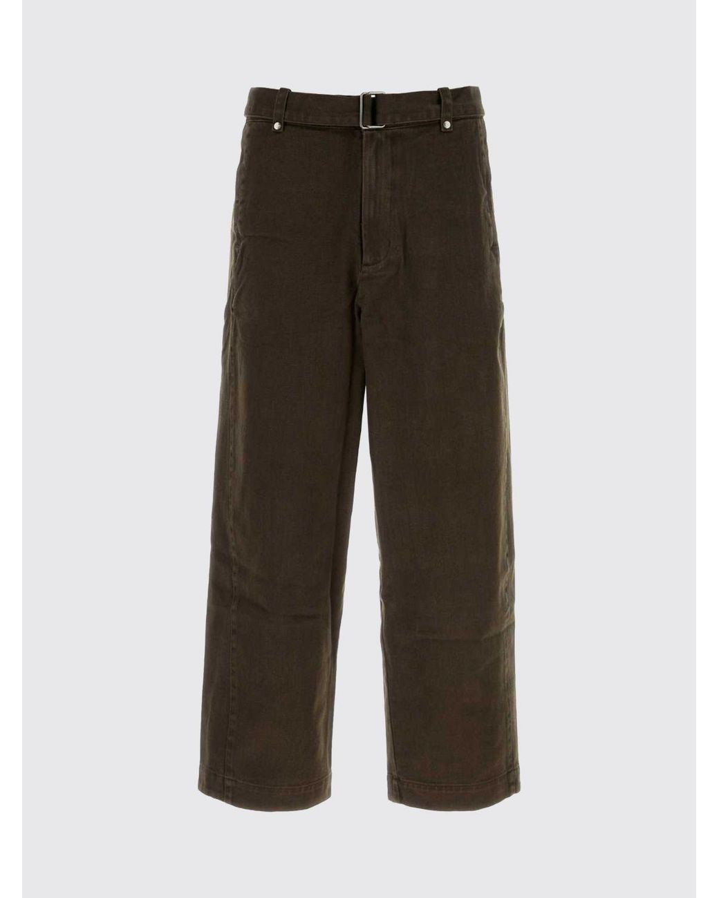 Entire studios Brown Cotton Palazzo Trousers for men