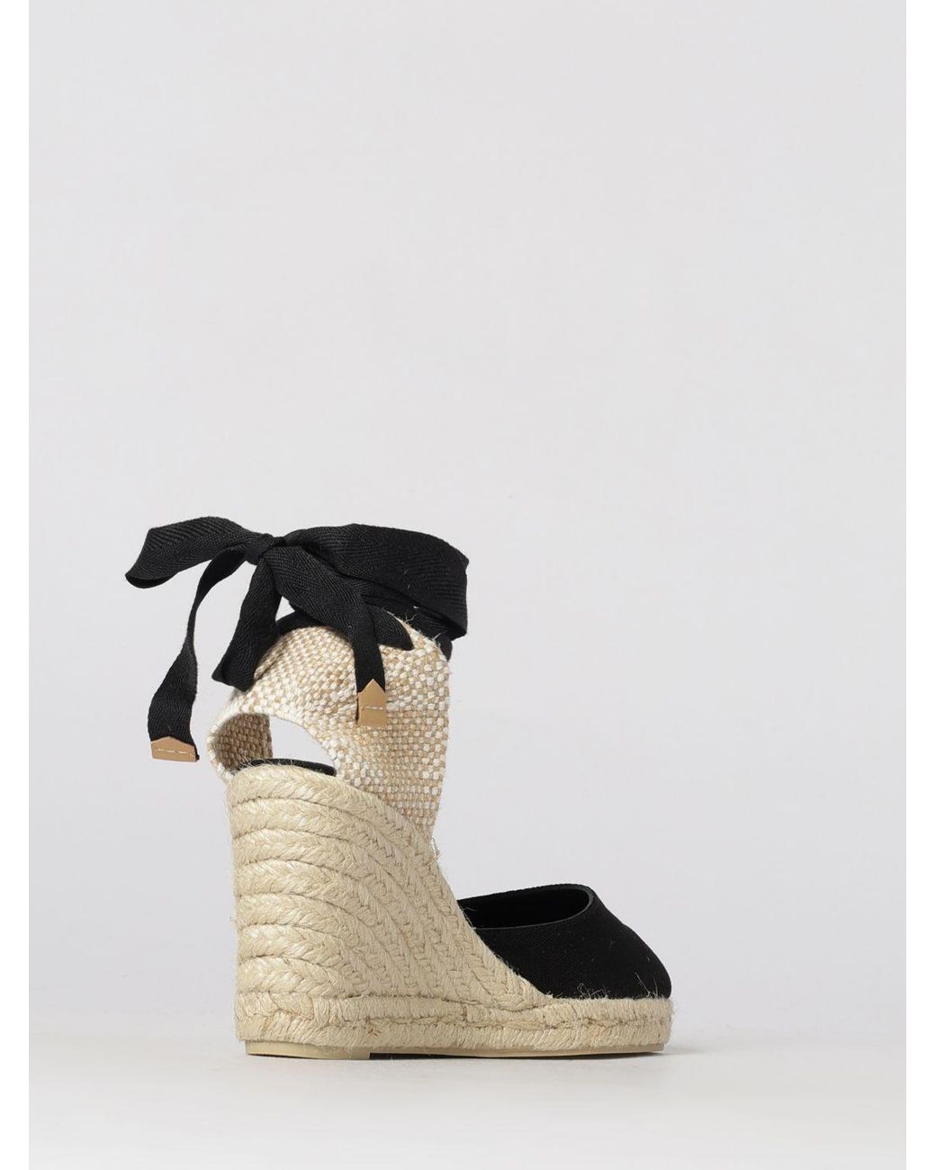 Castaner Black Carina Espadrilles Aus Baumwoll-Canvas