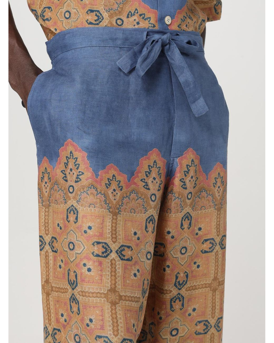 Valentino Blue Trousers for men