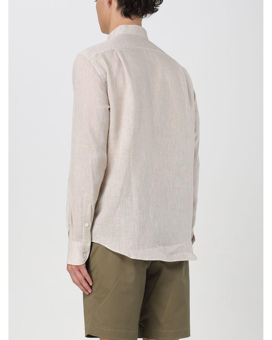 Kampos Natural Classic Linen Shirt for men