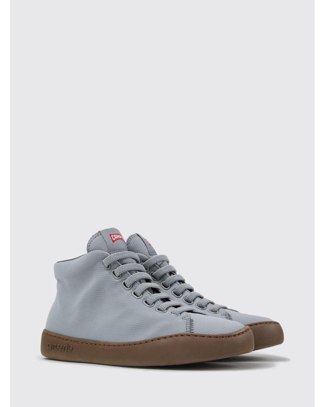 Camper White Peu Touring High-Top Sneakers