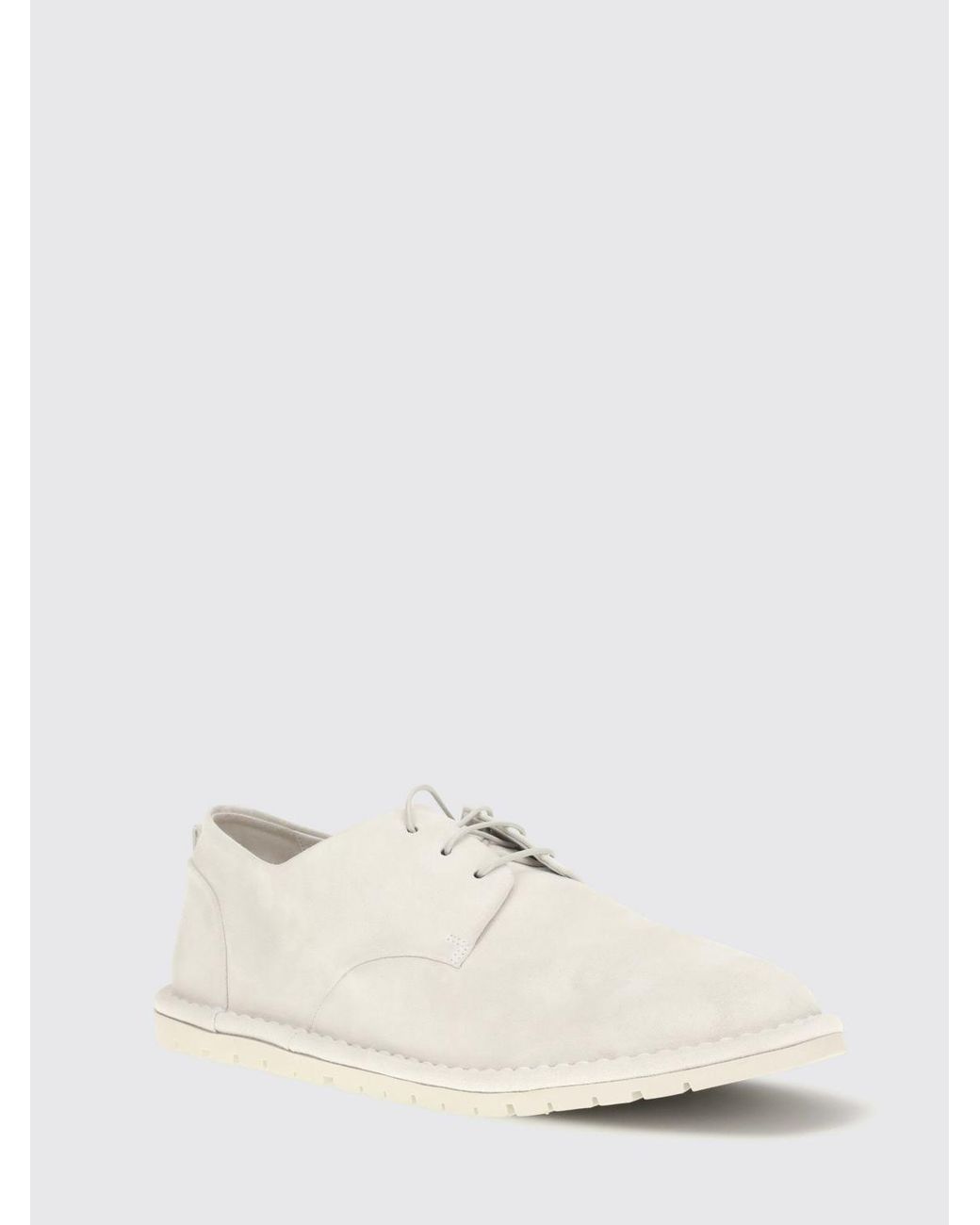 Marsèll Natural Sancrispa Suede Derby Shoes for men