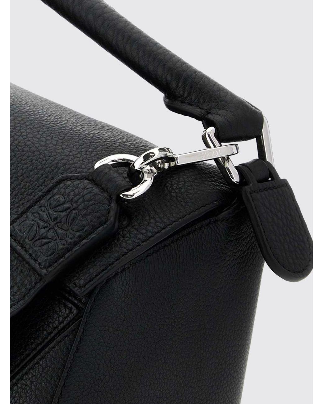 Loewe Black Large Puzzle Bag for men