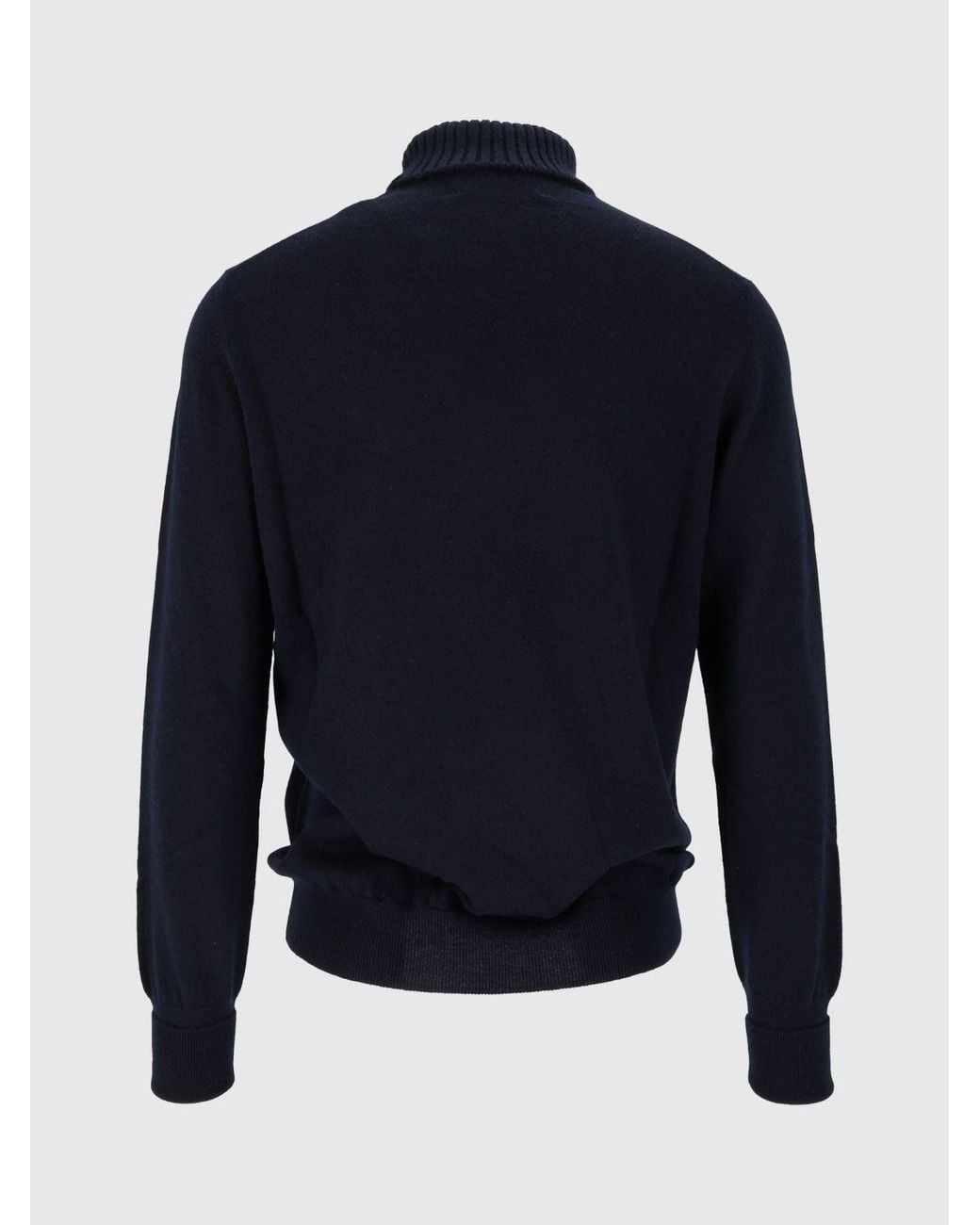 Pull À Col Roulé En Pur Cachemire Avec Poignets Côtelés Ballantyne pour homme en coloris Blue