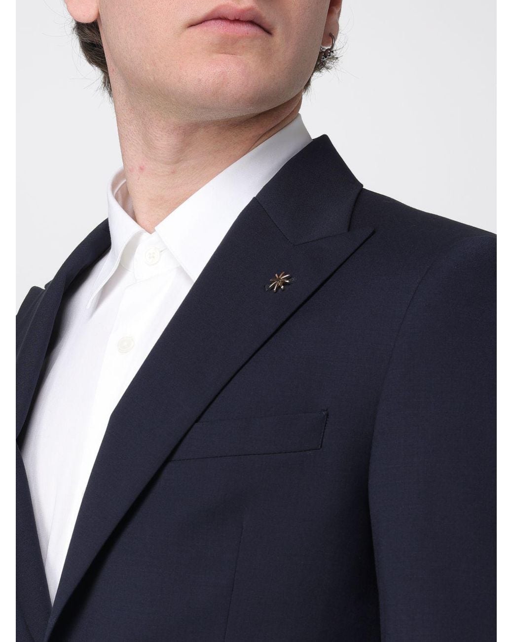 Manuel Ritz Blue Suit for men