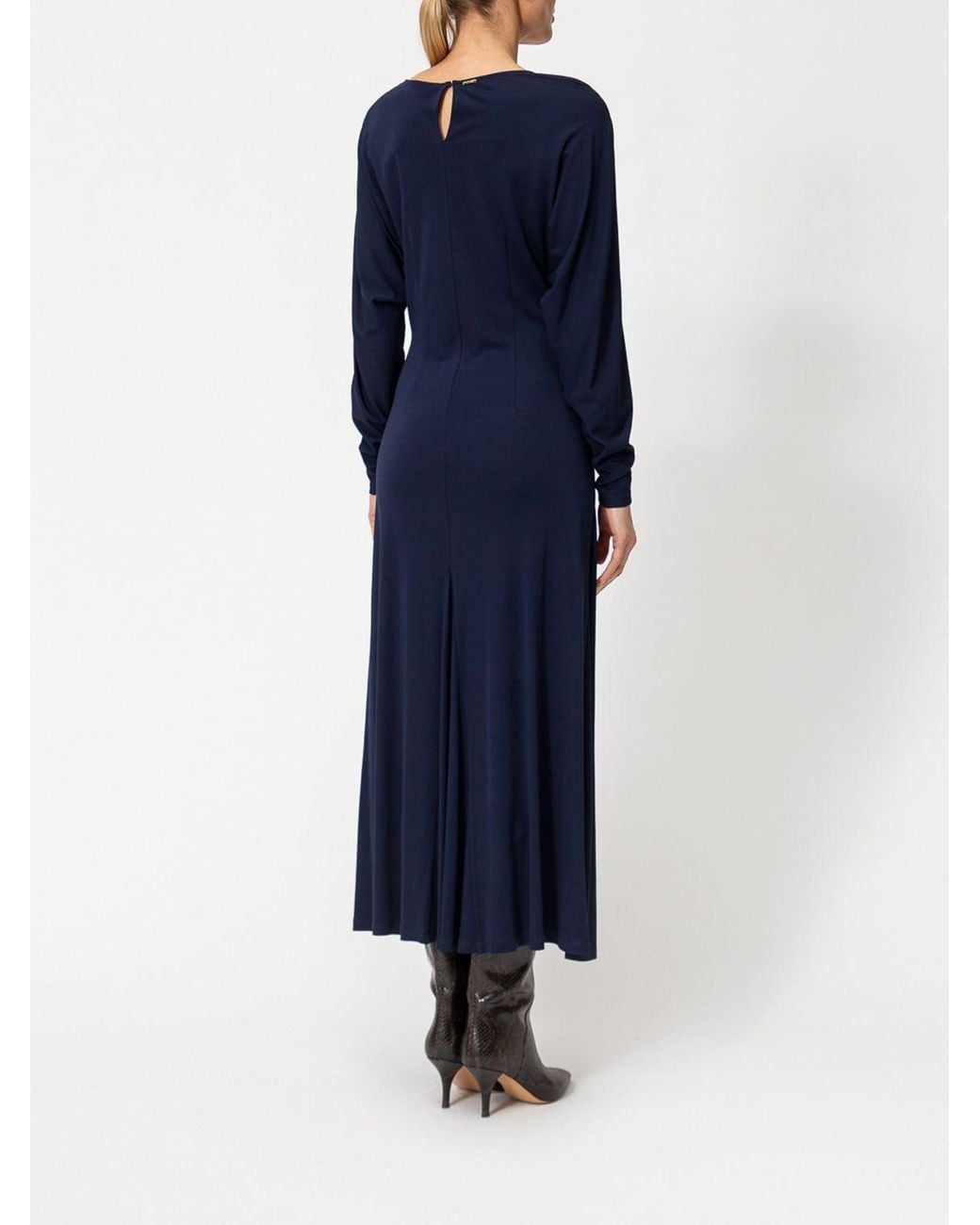Twinset Blue Midi Dress