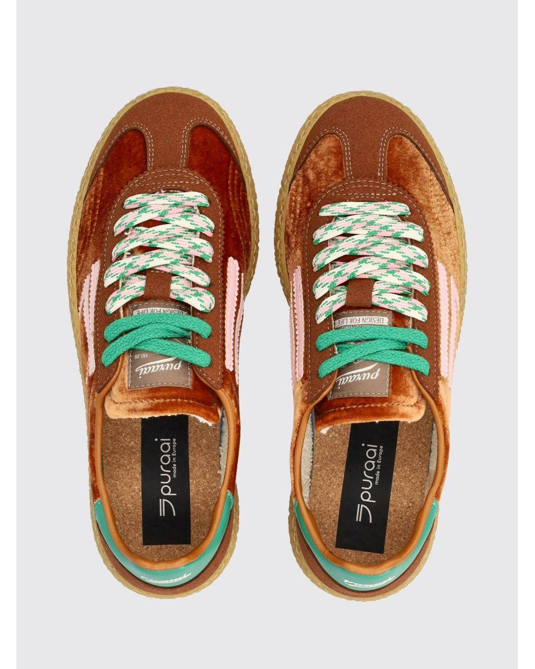 PURAAI Brown 6.01 Xs Sneakers