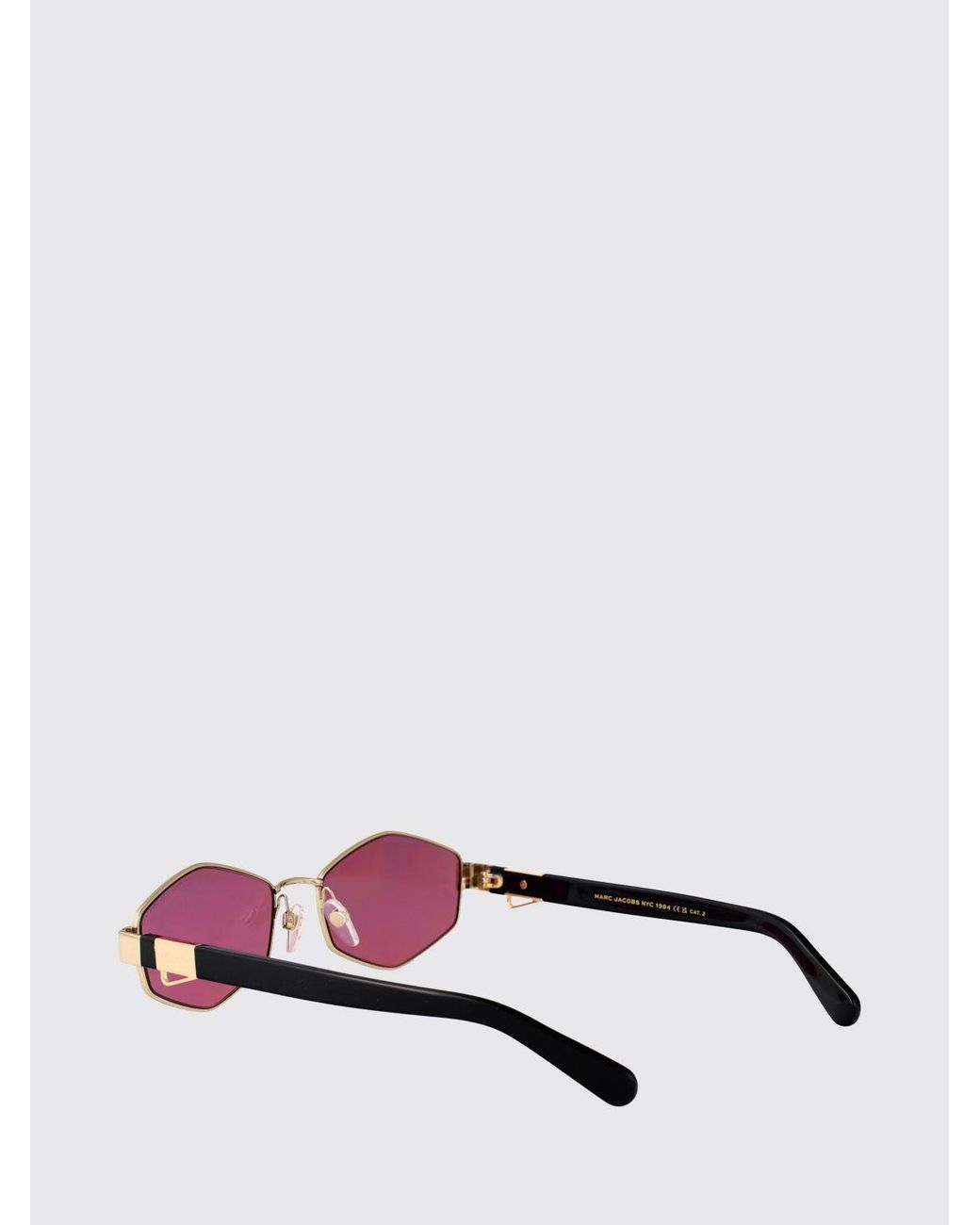 Marc Jacobs Pink Marc496/S Acetate And Metal Sunglasses