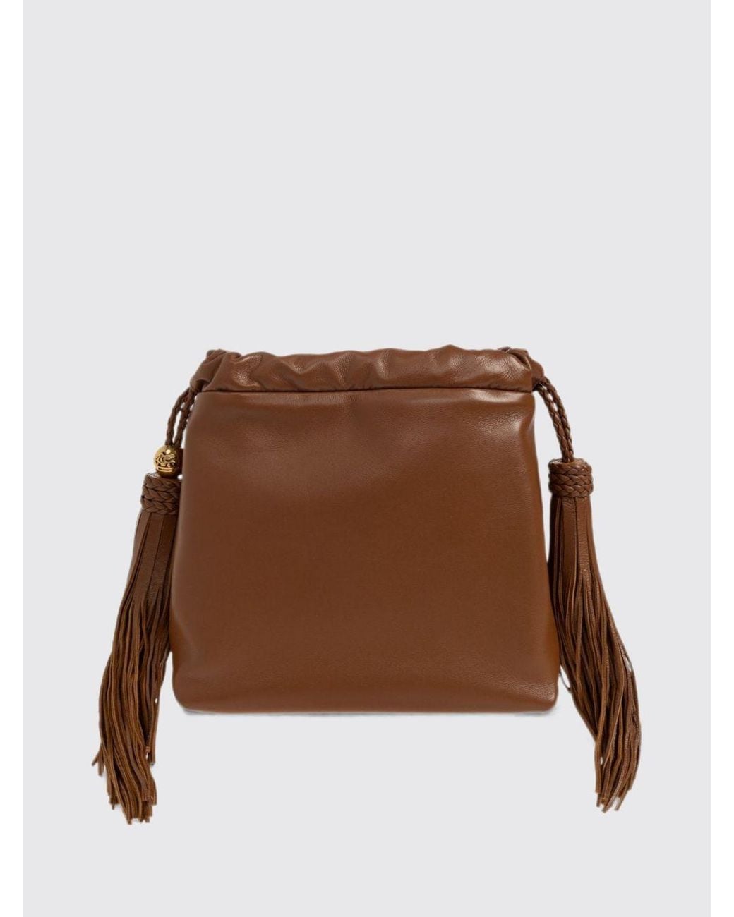Etro Brown Kalispera Mini Bucket Bag
