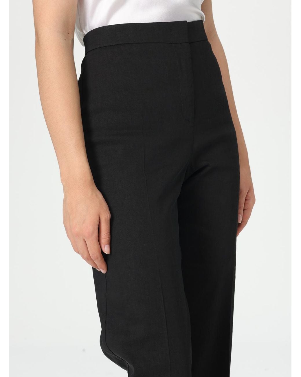 Pinko Black Tailored Straightleg Pants