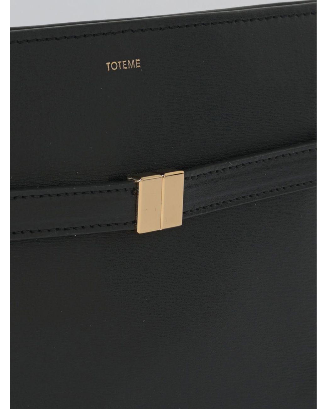 Totême Gray Leather Bag