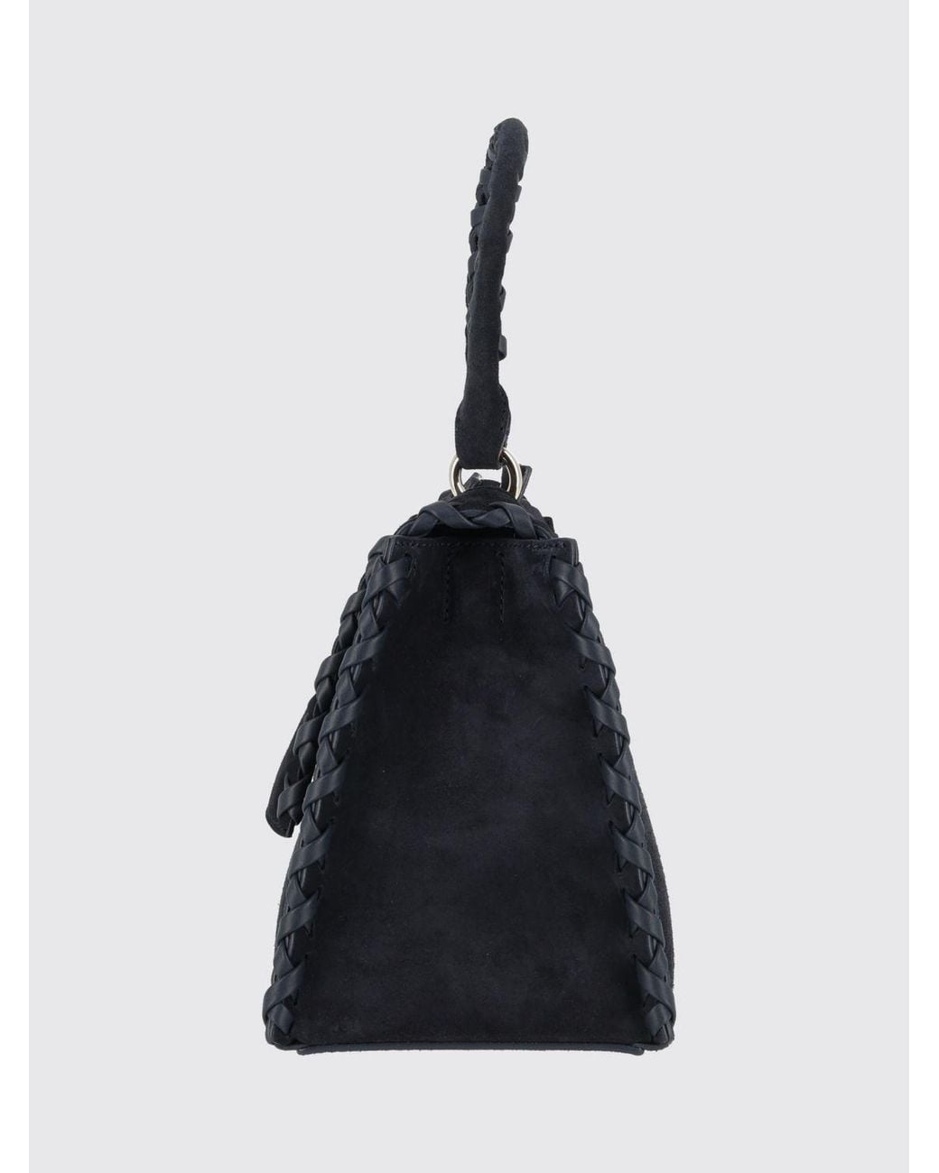 Orciani Black Shoulder Bag
