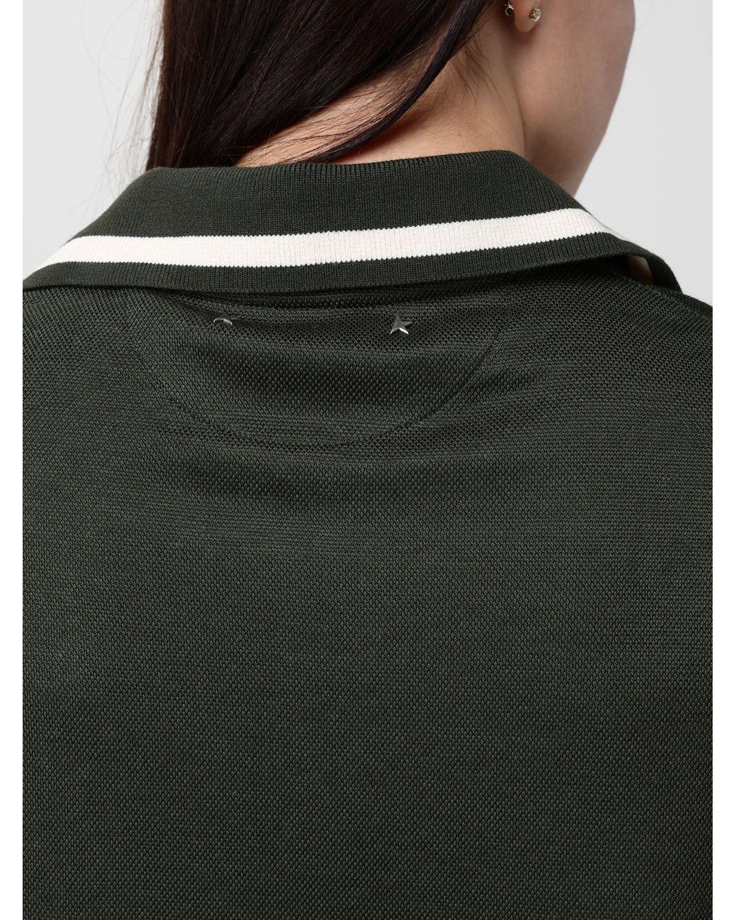 Golden Goose Deluxe Brand Black Polo Shirt