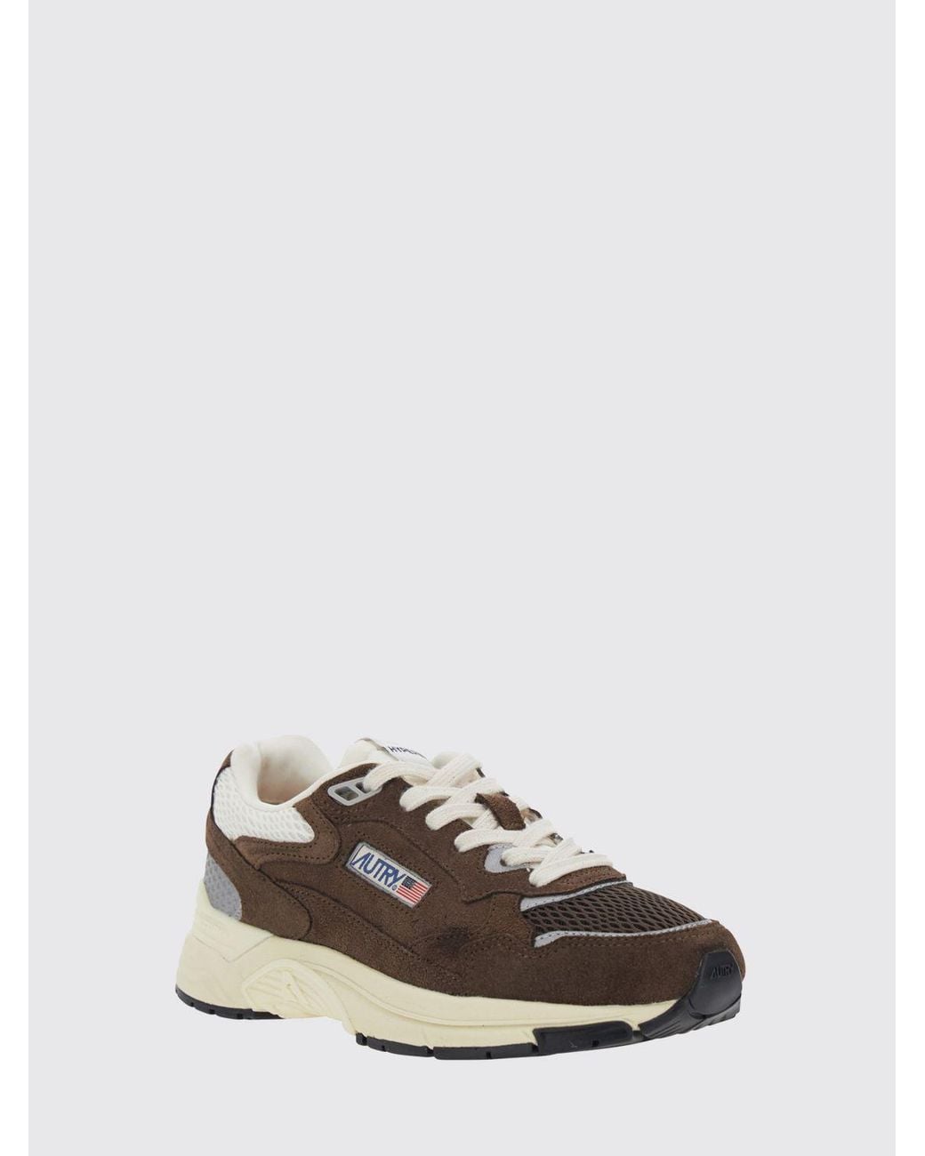 Autry White Hyperway Low-Top Trainers