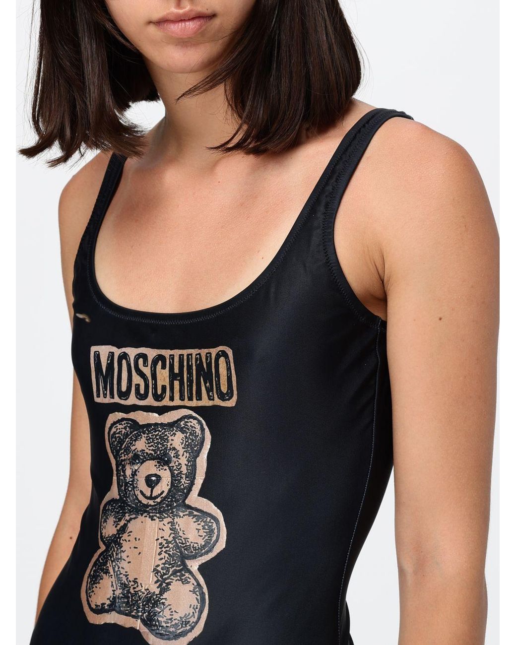 Moschino Couture Black Swimsuit